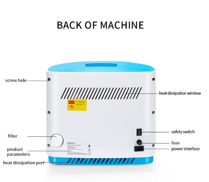 oxygen generator filter 7L Portable Oxygen Concentrator Electric Oxygen Machine