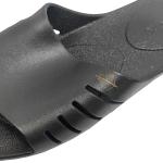 Black Bathroom Anti-Slip Waterproof Home Parent Child Slipper PVC Large Slippers