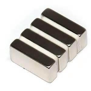 Wholesale N35~ N50 Neodymium Iron Boron Permanent Magnet Rectangle Magnet from china suppliers