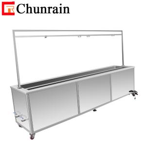 Wholesale Industrial 264L Ultrasonic Cleaner Oil Degreaser Blind Cleaning Machine Dirty Curtain Window Blade Metal Engine Parts from china suppliers