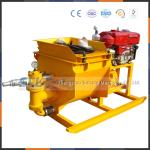 Single Cylinder Piston Mortar Pump Machine Electric 5.5 Kw Low Failure Rate