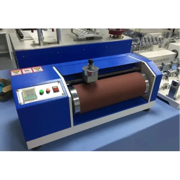 DIN-53516 Standard Electronic Plastic DIN Abrasion Tester for Soft Synthetic Leather and Rubber Testing