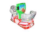 One Player Kids Coin Operated Game Machine / Music Throne Kiddie Ride Swing