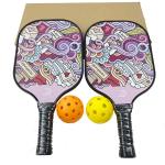 Professional Lightweight Pickleball Paddles Usapa Fiberglass Custom Logo