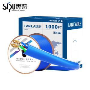 Wholesale Cat5e 1000ft UTP FTP SFTP Pure Copper 24AWG Network Ethernet LAN Cable from china suppliers