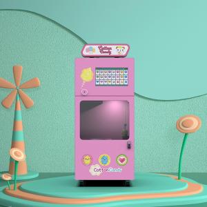 Wholesale Coin Bill Automatic Cotton Candy Vending Machine from china suppliers