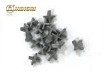 Steel Reinforced Cemented Carbide Tool Tips , Four Heads Carbide Tip Tool