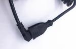 American standard 3pin black 13A extension power cable 0.5m-10m copper power