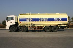 Wholesale 8x4 27cbm Dry Bulk Truck Low Alloy Steel For Flour , Bulk Cement Transportation from china suppliers