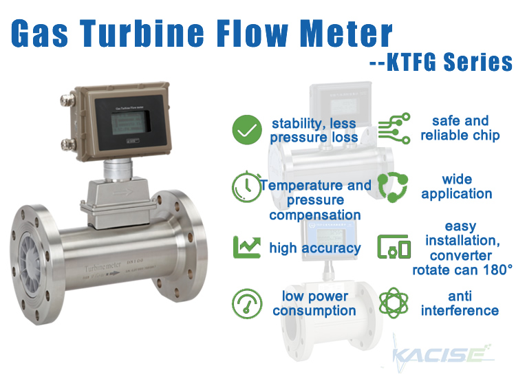 Air digital flow meter turbine flowmeter
