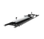 KEBEI Industry 3D 5 Axis 12kw H Beam Steel Structure Fiber Laser Metal Cutting
