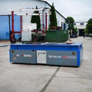 Wholesale Heavy Duty Plant Trailer With Hydraulic Lifting Trackless Transfer Cart from china suppliers