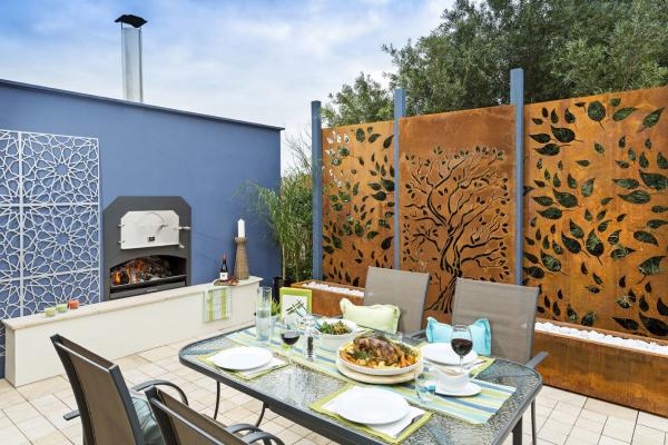 Powder Coating Aluminum Perforated Panels For Garden Fence/Privacy Fence/Metal