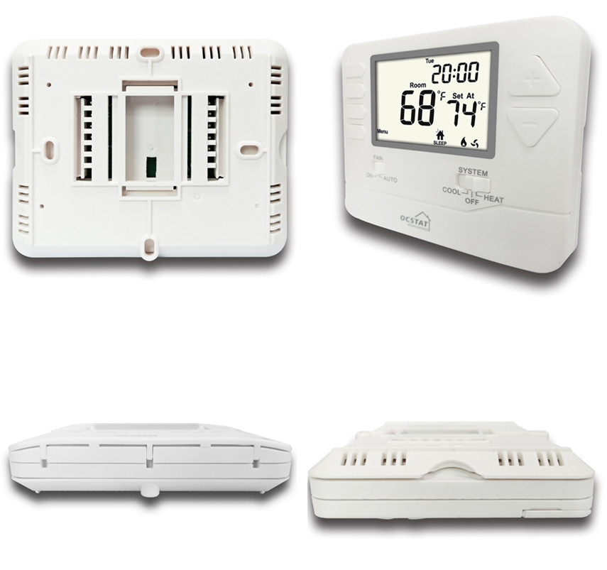 NTC Sensor Multi Stage Programmable Thermostat For Air Conditioner