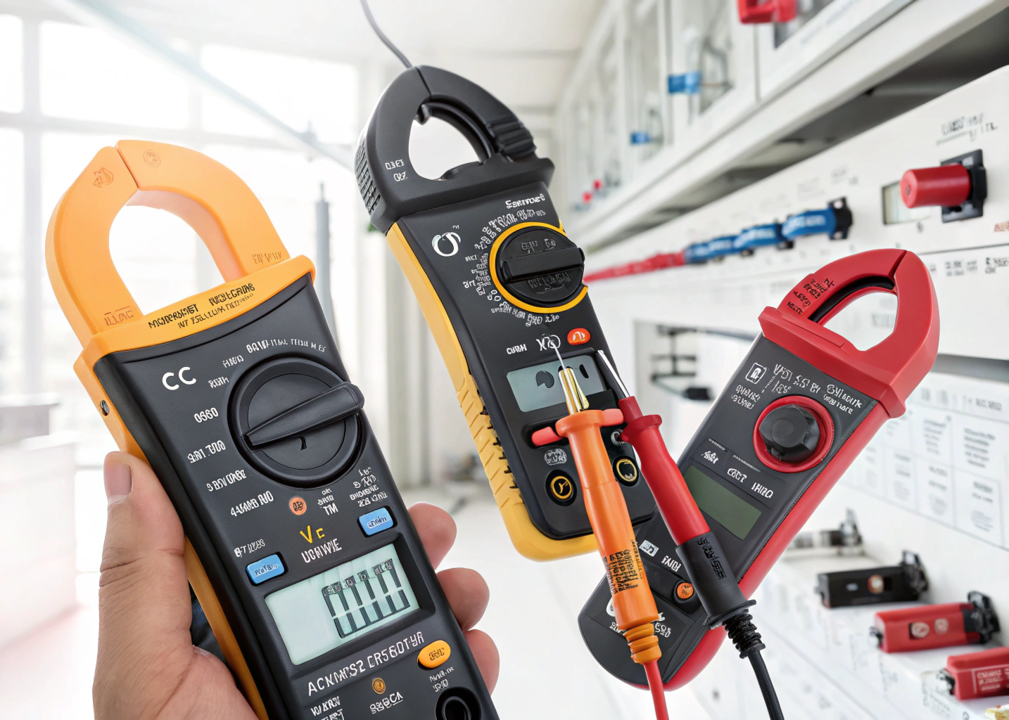 0mA-300A 600A Multi Meter Clamp DC Current Measurement Analog Digital Display CAT III 600V