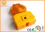 Yellow / Red Rechargeable Traffic Warning Lights 0.3W Blinking Light 185*95