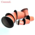 high-quality hydroponic fresh flower pot pp double color plastic flower pot with