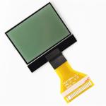 12864 78 X 70mm Monochrome LCD Display With Chinese Character Blue Square 5V