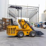 Seated Versatile Mini Skid Steer Loader For Business Needs