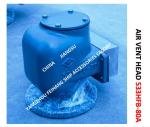 Air Pipe Head For FPT Cabin Pontoon Type Oil Tank Modle:533HFO-80A Body Cast