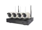 Night Vision 2MP WiFi CCTV Camera Kit , 4PCS Wireless Outdoor Cctv Camera Kits