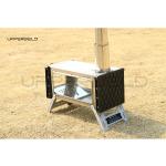 General Outdoor Environment Small Stainless Steel Wood Burning Stove with