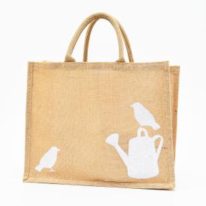 Wholesale Ladies Custom Printed Burlap Tote Bag Beach Bathing Shopping Daily Life from china suppliers