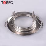 Satin Nickel Pressing Metal Round Gu10 Led Recessed Down Light Fixtures