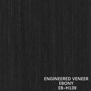 Wholesale Composite Ebony Wood Veneer Straight Fineline Grain H139 Dark Color For Plywood from china suppliers
