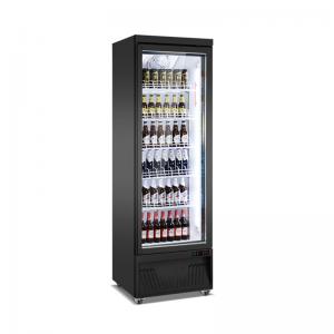 Wholesale Beverage Cooler Single Glass Door Juices Beverage Refrigerator Upright Soft Drinks Display Refrigerator from china suppliers