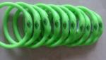 Custom ALBANY Silicone Ion Sport Bracelet Watch With Black Logo Printed ,
