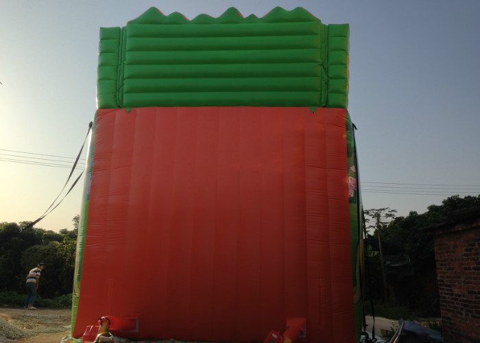 Good quality inflatable high dry slide inflatable animals forest colourful high dry slide