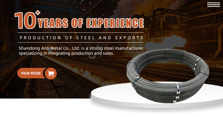 19 Strand Spiral Steel Wire Dia 5mm-10mm For Grade 1008 45 60 70 80 65Mn 82B