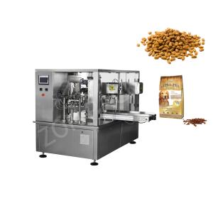 Wholesale Stand Up Pouch Zipper Bag Rotary Packing Machine For Pet Food Cat Food from china suppliers