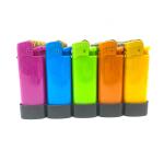 Plastic Refillable or Disposable Flint Gas Lighter Perfect for Your Business