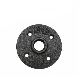 Wholesale Black Four Holes Malleable Iron Floor Flange For Home Decoration from china suppliers