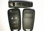 315 MHZ 3+1 Button Car Remote Chevrolet Car Key FCC ID AVL-B01T1AC