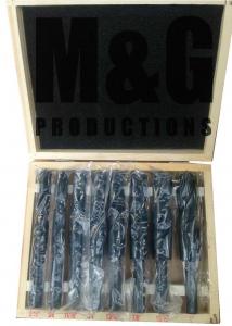 Wholesale 8 PC Blacksmith Drill Bit Set Black Finished Cobalt Jobber Drill Bits from china suppliers