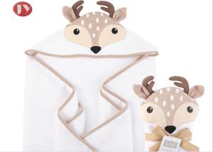 Wholesale OEM Warm Baby Blanket Portable Cotton Baby Animals Hooded Towel Blanket from china suppliers