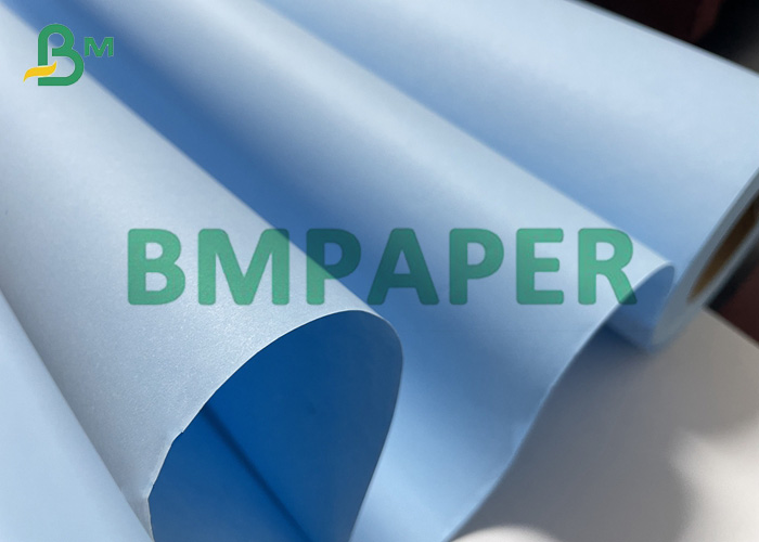 24" 35" Two Sided Blue CAD Plotter Paper For Architect Drafting