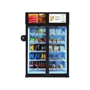 Wholesale Office Building Vending Unmanned Retail Vending Smart Vending Machine For Snacks drinks Wine Glass Bottle from china suppliers
