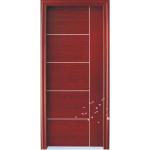 HPL Wood Hotel Room Door Fireproof With Perlite Filler