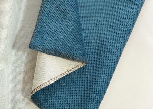 Wholesale 280cm Eco Friendly Upholstery Fabric , Blue 100 Recycled Polyester Fabric from china suppliers