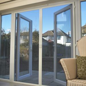 Wholesale Modern Bathroom Glass Aluminum Hinged Sliding Doors For Residential House aluminum double hinged door Stainless door hin from china suppliers