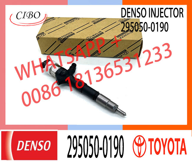 Diesel Common Rail Injector 23670-0L110 23670-0L100 23670-30420 295050-0530 295050-0190 For Toyota Hilux 3.0L D4D 1KD 2K
