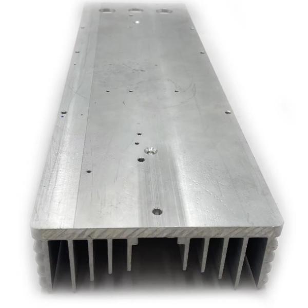 Custom Aluminum Heatsink Profile High Density Fin Extruded Heat Sink Profile