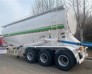 Wholesale 3 Axles Dry Bulk Cement Trailer Semi Trailer Cement Powder Trailer from china suppliers