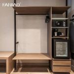 Hotel Apartment Modern Style Wooden Furniture Bedroom Wardrobe for Building