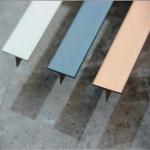 Polished Finishes Gold Stainless Steel Trim Strip 201 304 316
