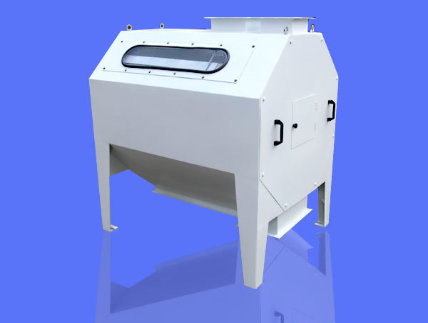 3.7×2.2×3.2m 60-80tph Rotary Drum Cleaner for Wheat Paddy Corn
